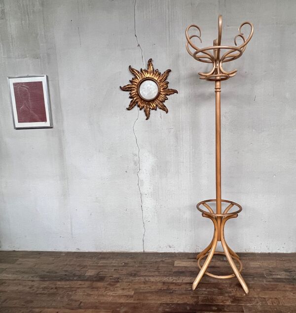 Porte chapeau porte manteau bistrot perroquet vintage rétro