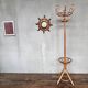 Hat rack coat rack bistro parrot vintage retro