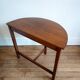Vintage half-moon coffee table