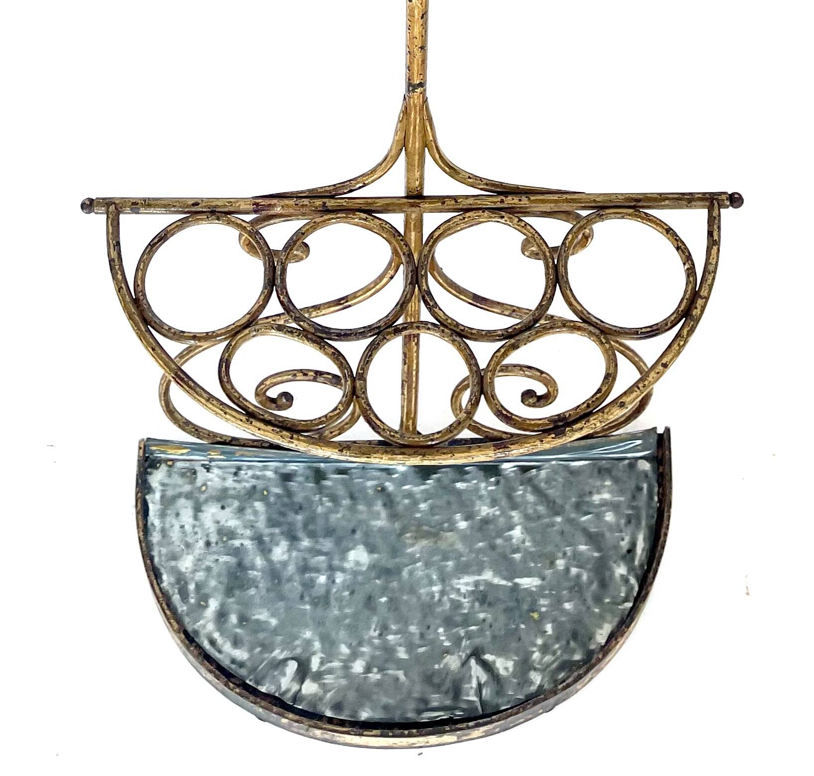 Porte-manteau et porte-parapluie en fonte des années 30 - Style Art Déco