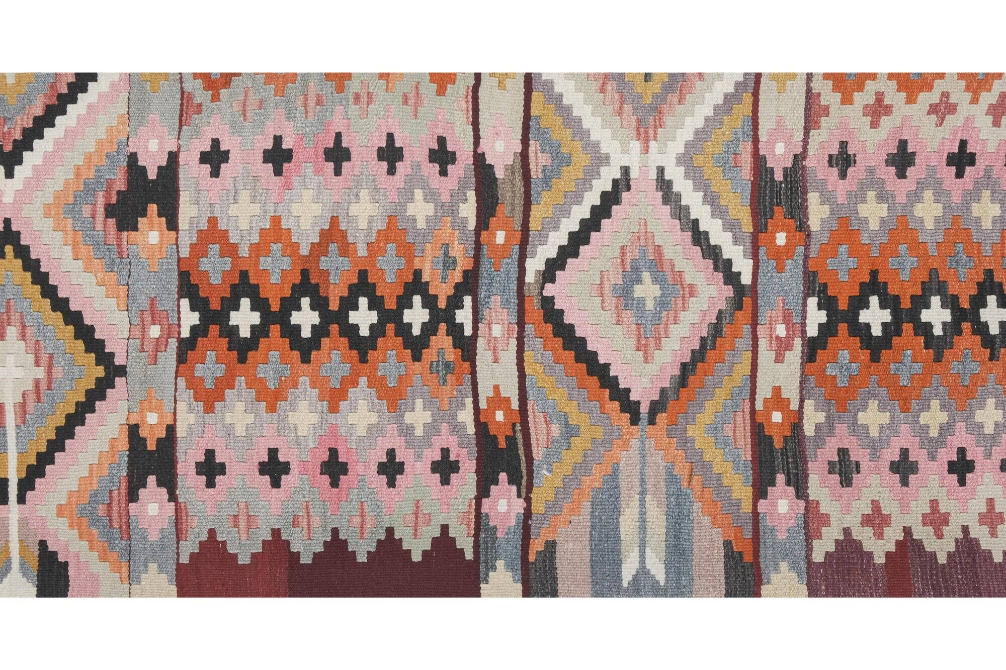 Vintage Turkish hallway rug 80x426 cm