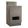 High pedestal / Architectural pedestal in polished concrete in Neo-Brutalist style