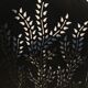 Wrought and cut metal fire screen