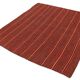Turkish Handmade Vintage Anatolian Kilim 182 cm x 214 cm