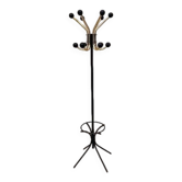 Vintage metal parrot coat rack from the 1950s.