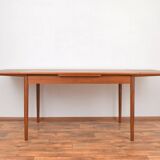 Mid-Century Danish Teak Extendable Dining Table, 1960s.