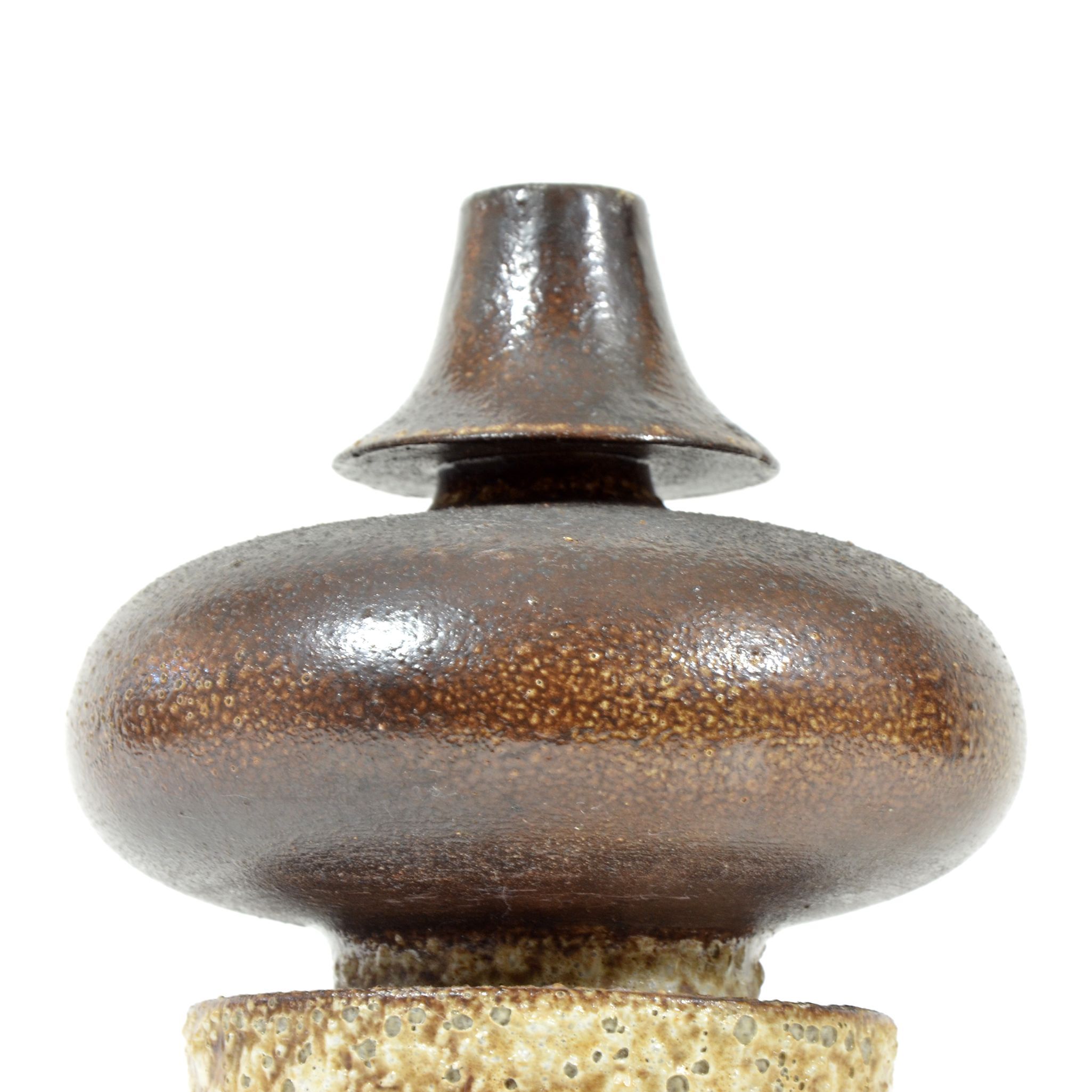 1970s stoneware vase