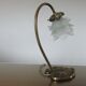 "Water lily" Huguenin bronze art nouveau lamp