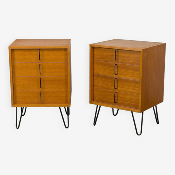Teak Chests of Drawers by Rego, 1960s, Set of 2
