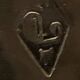 Solid silver sprinkler, neck brace hallmark, very good condition