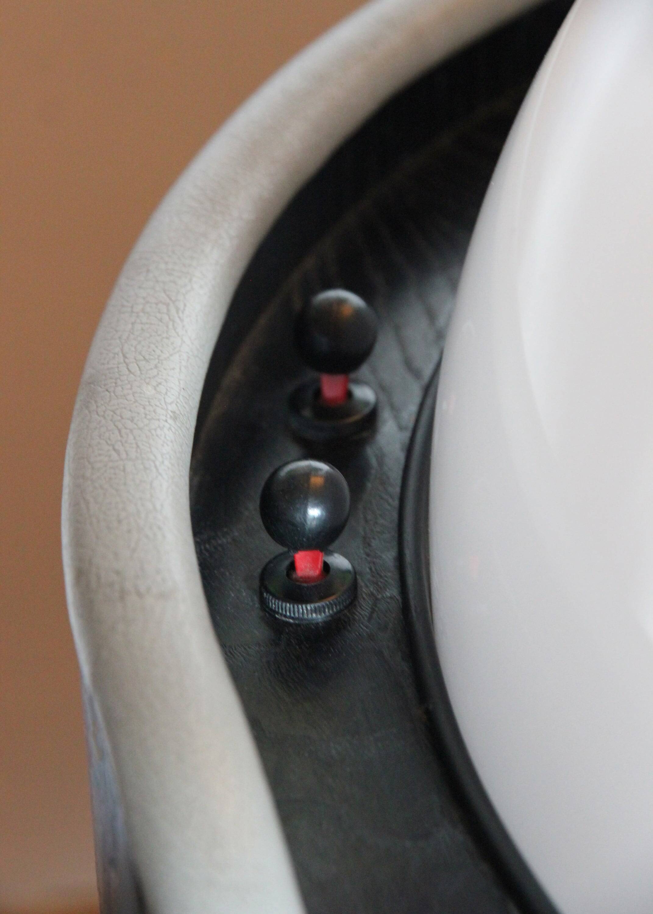 Bar cabinet on wheels by Luigi Massoni, 1960s