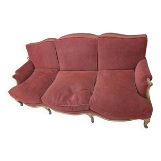 wool velvet sofa
