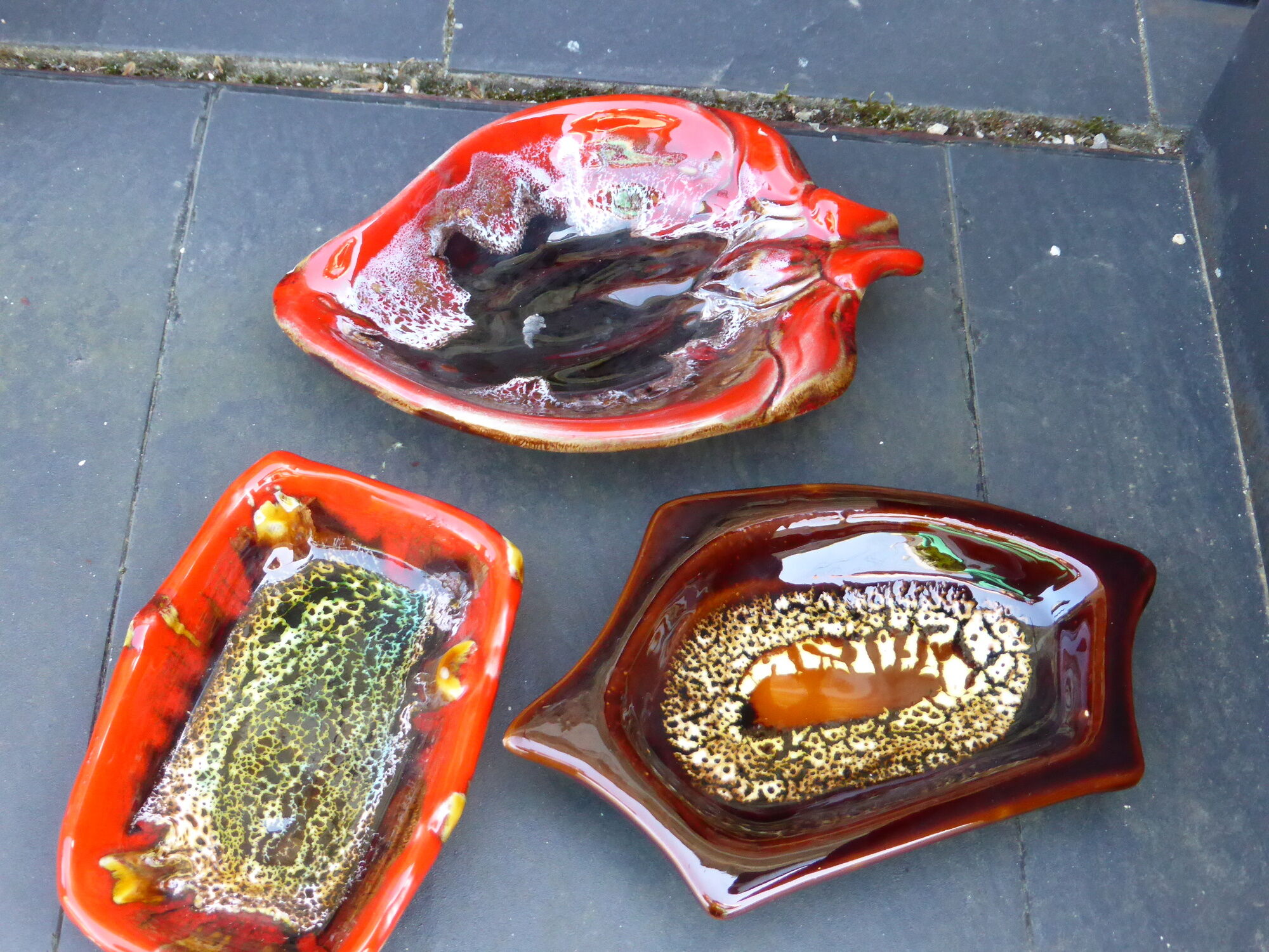 Set of 3 servants aperitif  Vallauris