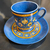 Service a cafe porcelaine bleue