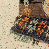 Vintage azilal, berber rug, 88 x 185