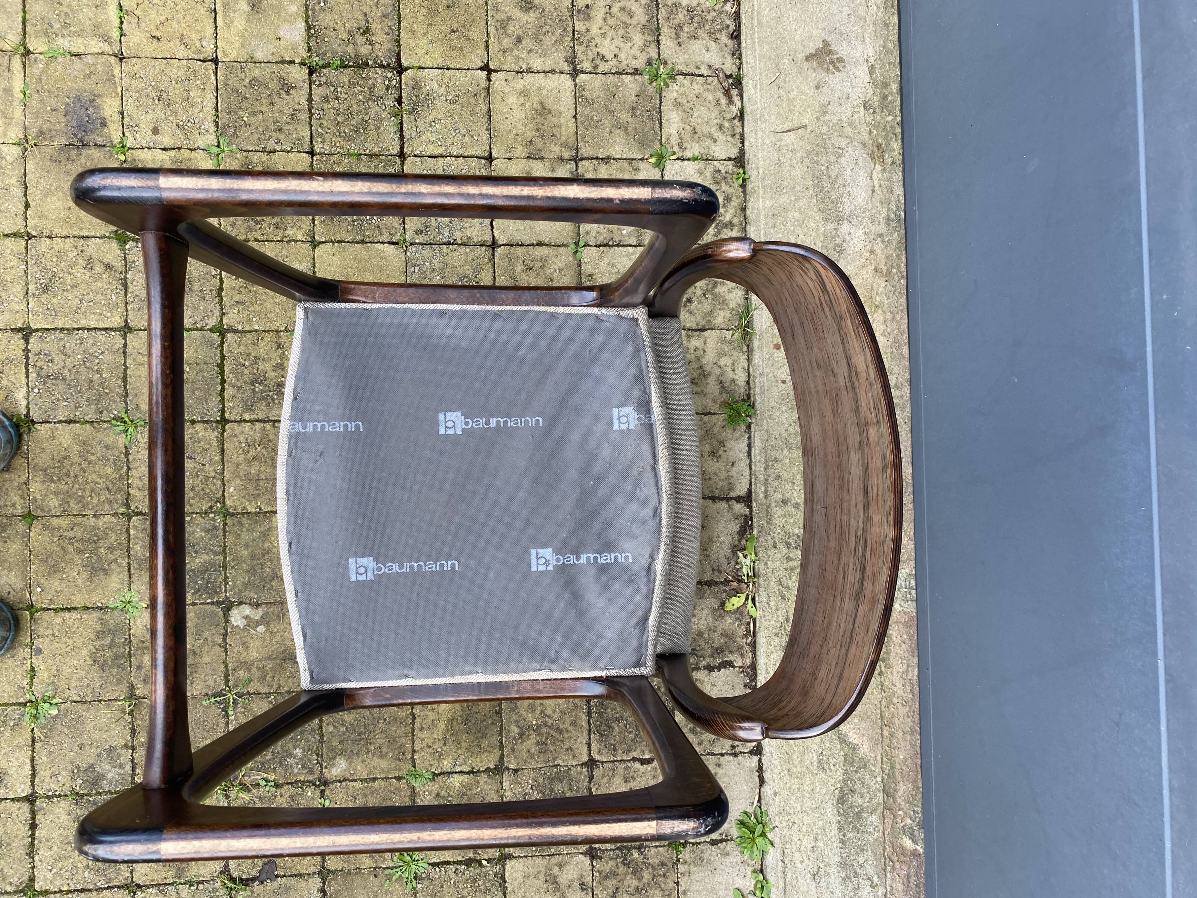 "Baumann sled chairs"