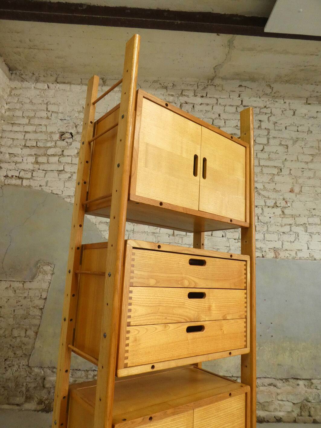modular elm shelf, 1970