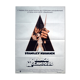 Original movie poster Orange mechanics of Stanley Kubrick