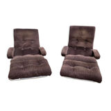 Pair of Lama rocking-chair chair