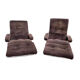 Paire de fauteuil rocking-chair Lama