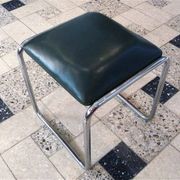Bauhaus style tubular steel stool from Mauser Werke, Germany 1930s