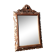 Miroir en bois 96 x59 cm