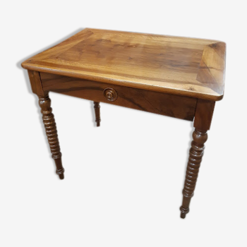 Desk Louis-Philippe in walnut nineteenth century