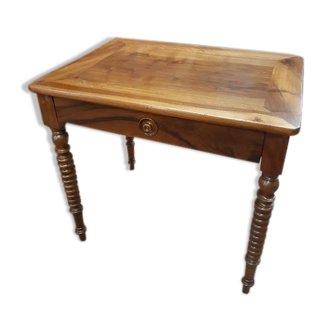 Desk Louis-Philippe in walnut nineteenth century