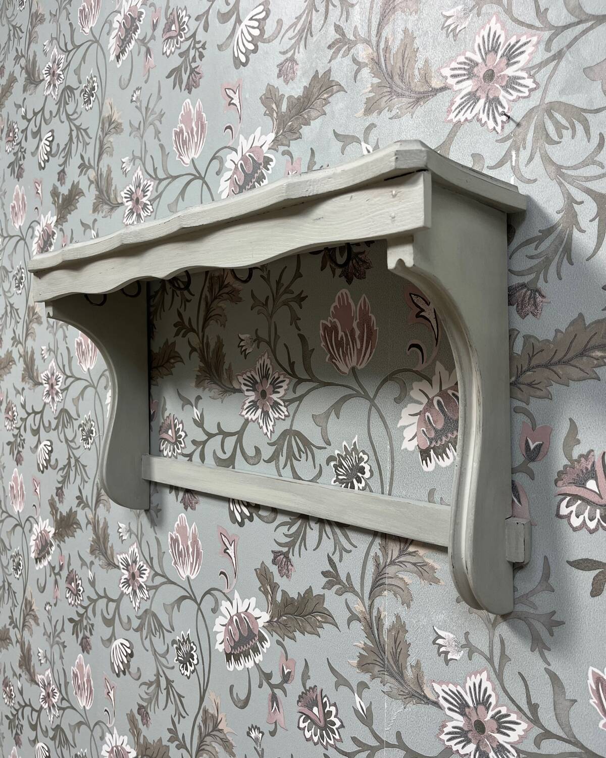 Vintage patinated shelf