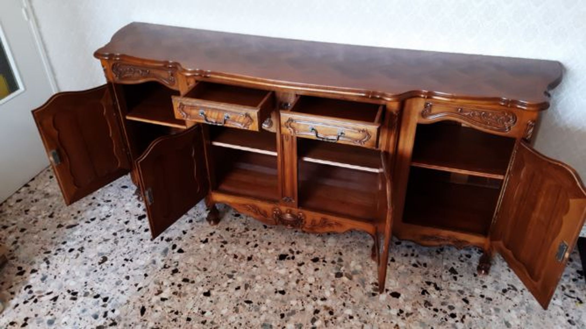 Walnut sideboard