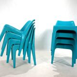 Schröder & Henzelmann Space Age Chair Model 4973, 1970