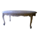 Table basse ovale