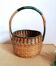 Panier enfant paille tressée