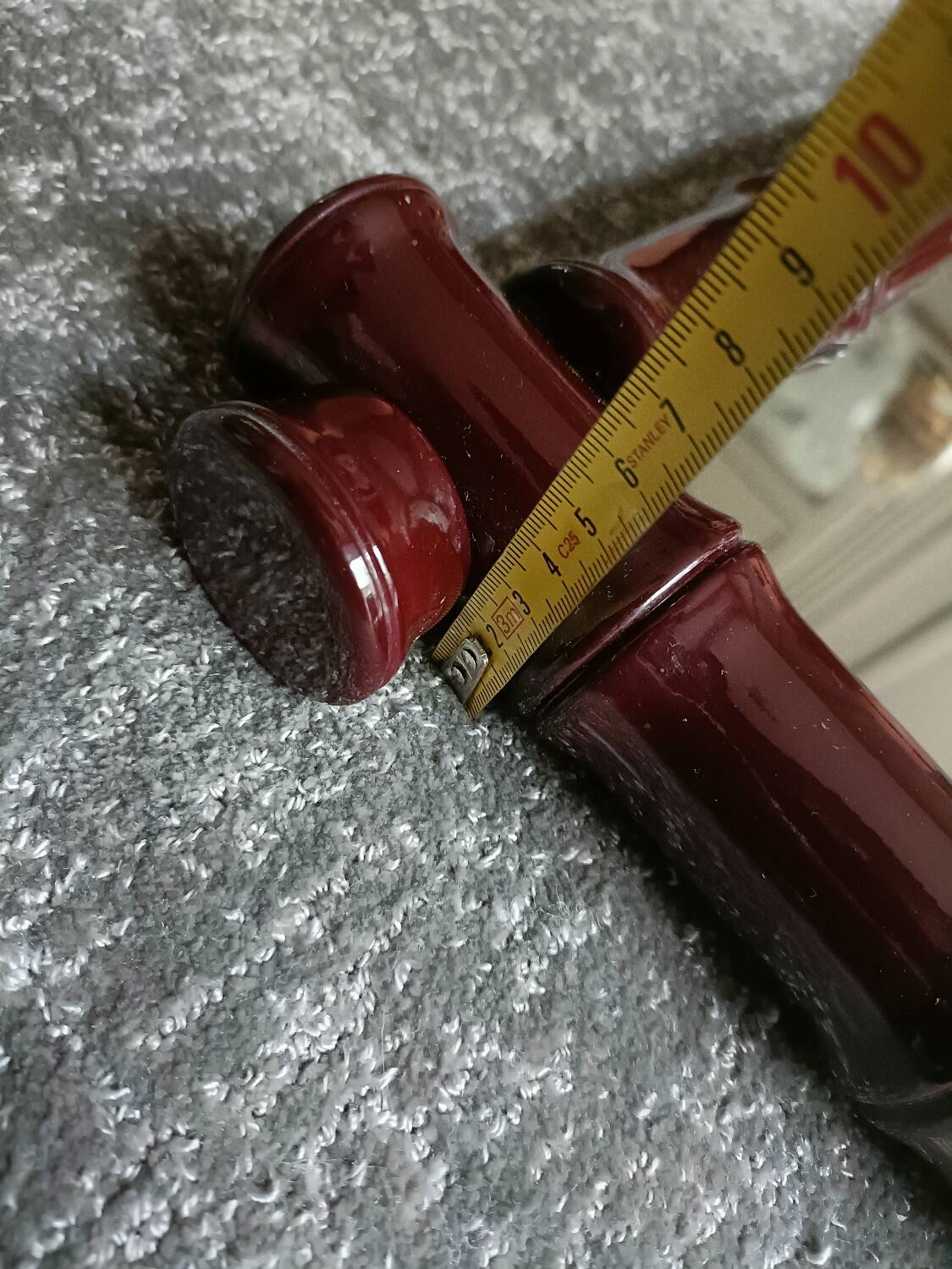 Vintage bamboo style mirror