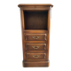 Cherry wood secretary desk with 3 drawers