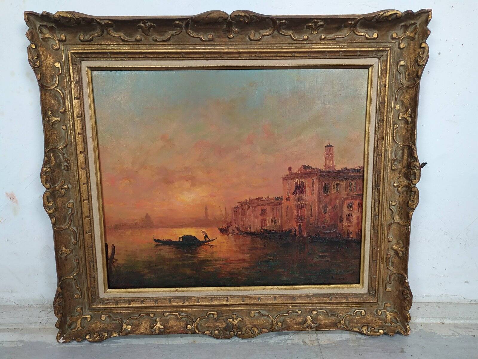 Bellini, Venice, oil painting