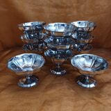 11 Stainless steel dessert ice cream cups