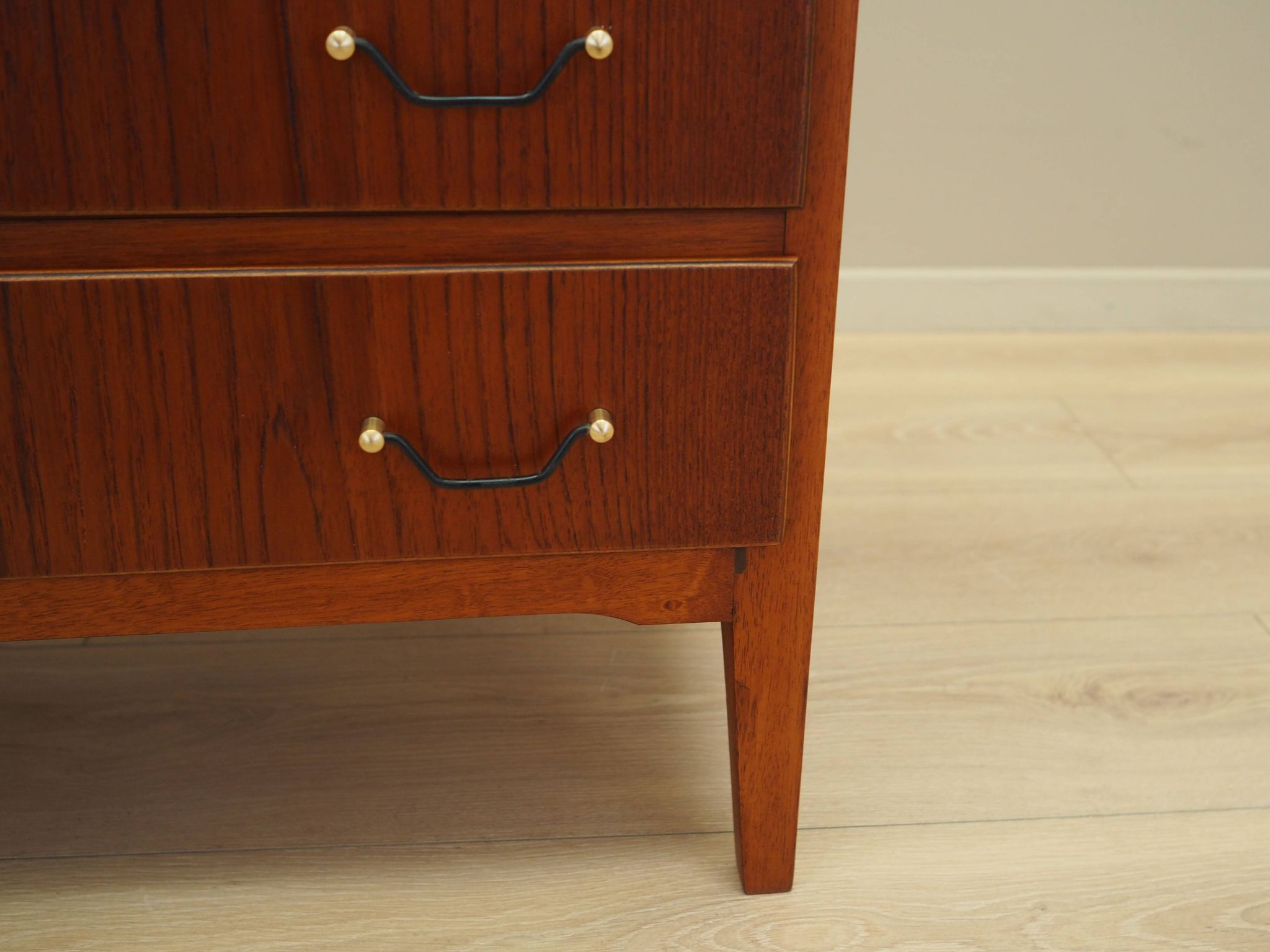 Commode en teck, design danois, années 1970, fabrication : Danemark