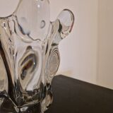 Vanne crystal vase with giraffe head