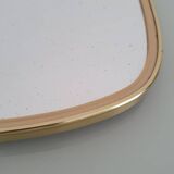 Vintage 1960s ovoid mirror