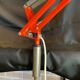 Ledu Suede architect lamp 1960
