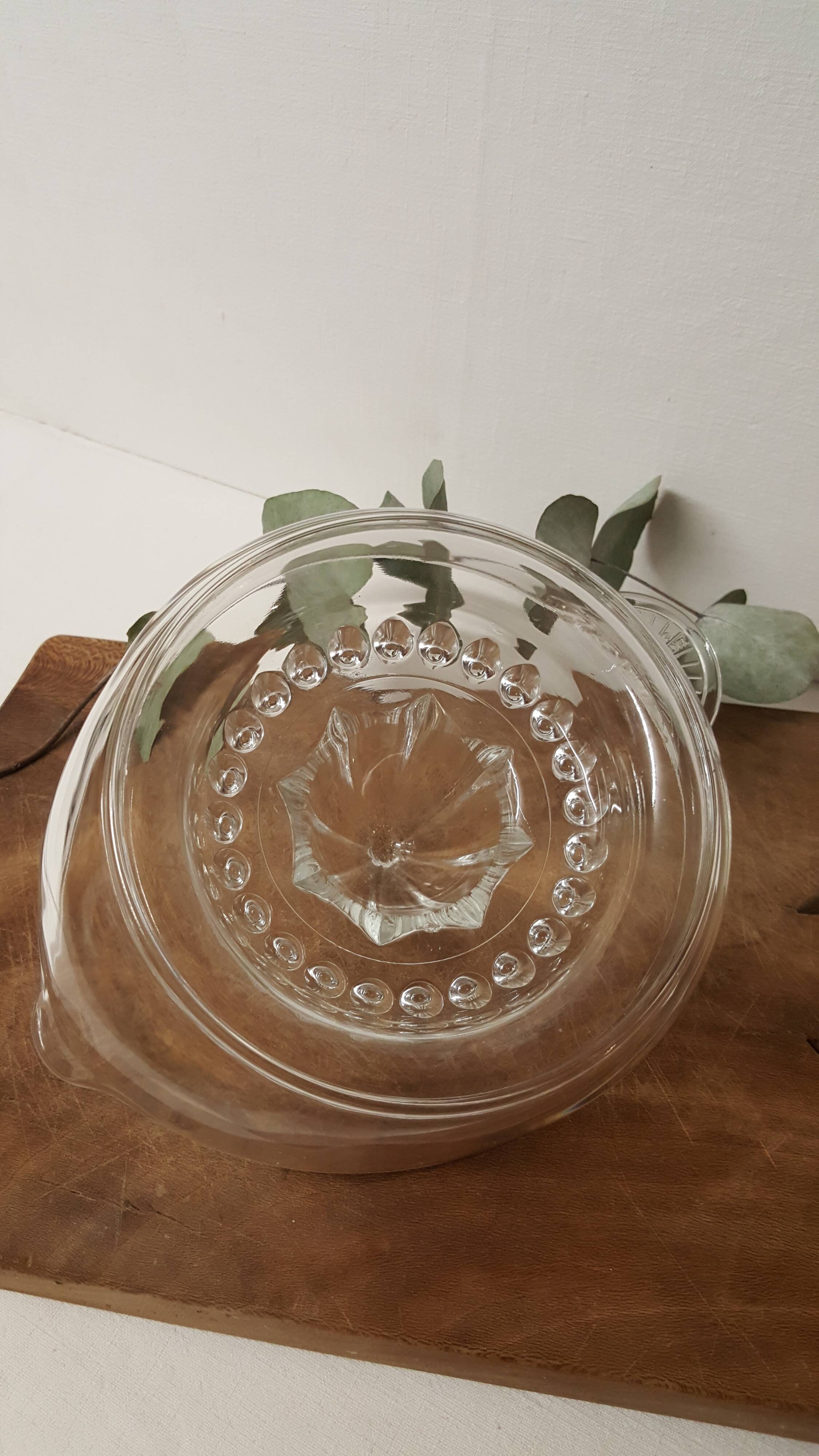 Large glass citrus press