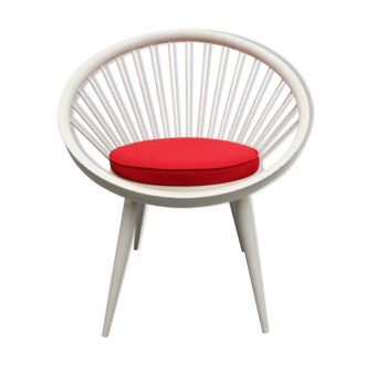 Fauteuil  cercle par Yngve Ekström