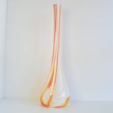 Large Design Annealed Vase, Czechoslovakia, 1970's.
