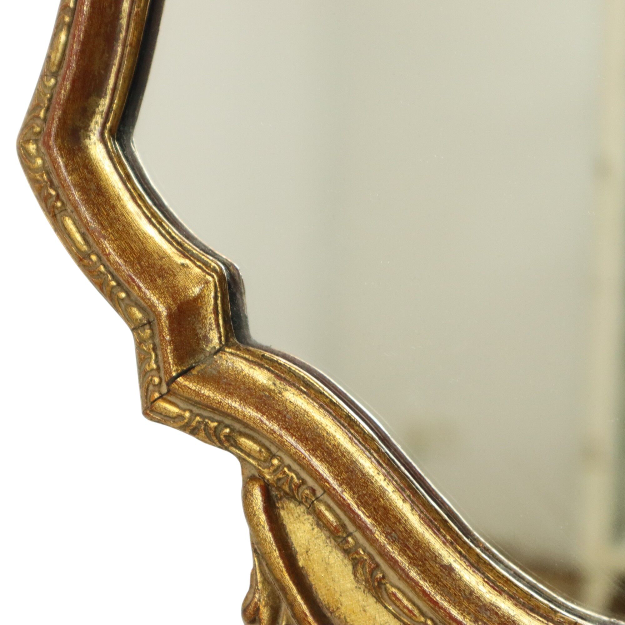 Mid Century Classic Gold Leaf Deknudt Mirror Fifties