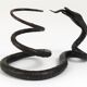 Sculpture of a serpent or wrought iron serpent in the style of Edgar Brandt, Austria, 1920s.