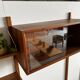 A wall unit with 4 compartments by Poul Cadovius, Denmark, 1960s.