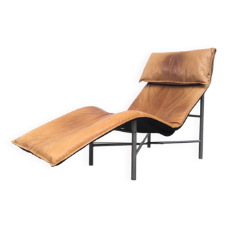 Leather Skye lounge chair by Tord Björklund for Ikea, 1980s