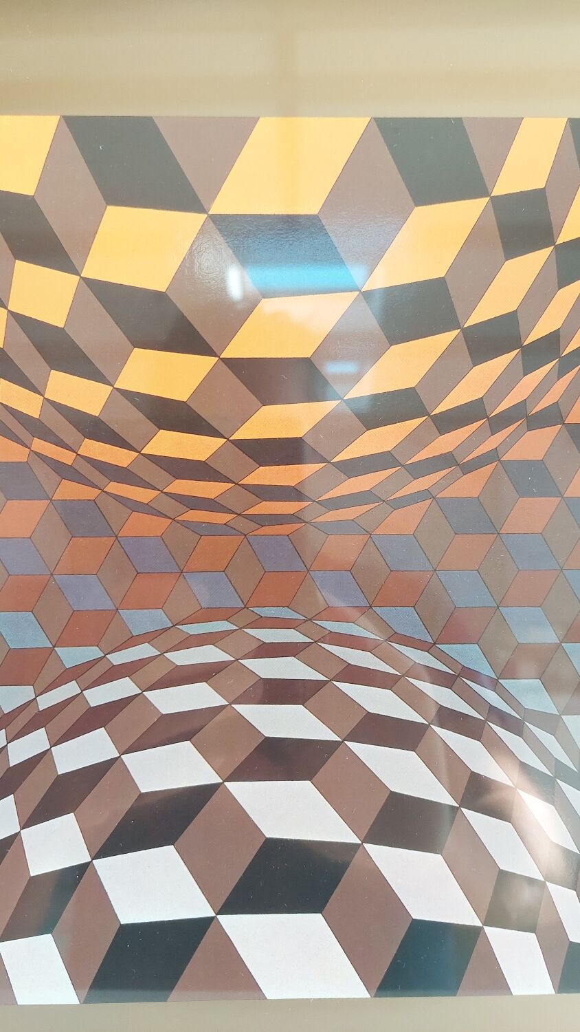 Original Vasarely lithograph