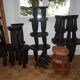 Lot de 40 tabourets senoufo